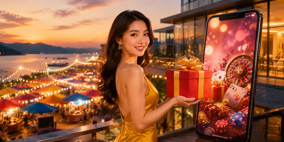 Pemain Malaysia memilih nombor loteri 4D menggunakan telefon bimbit